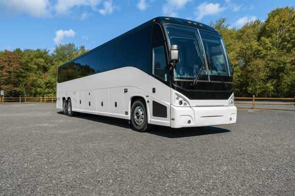 Pearland Shuttle Bus Rentals 56 Passenger Shuttle Bus