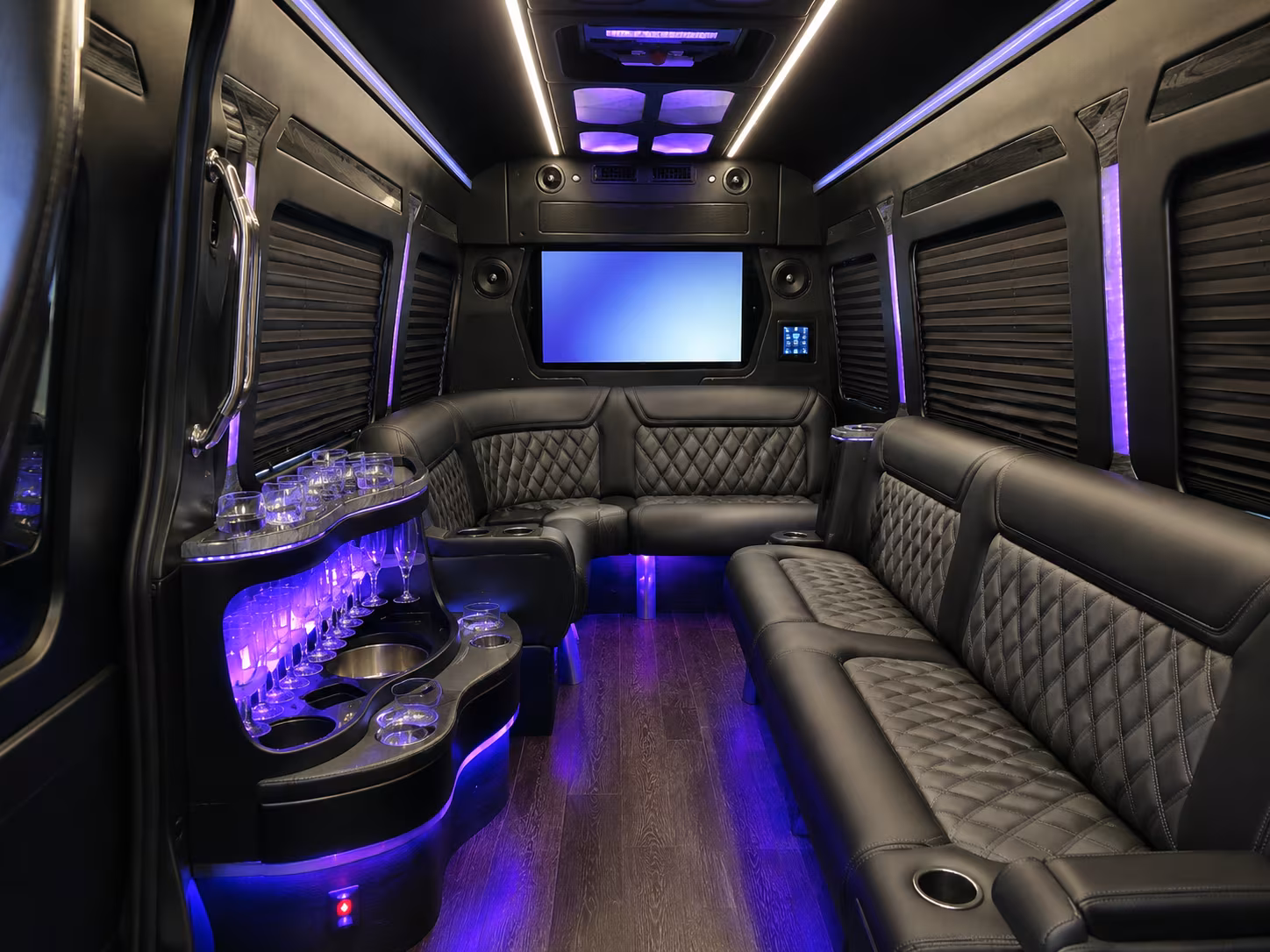 bus rental options for pearland trips