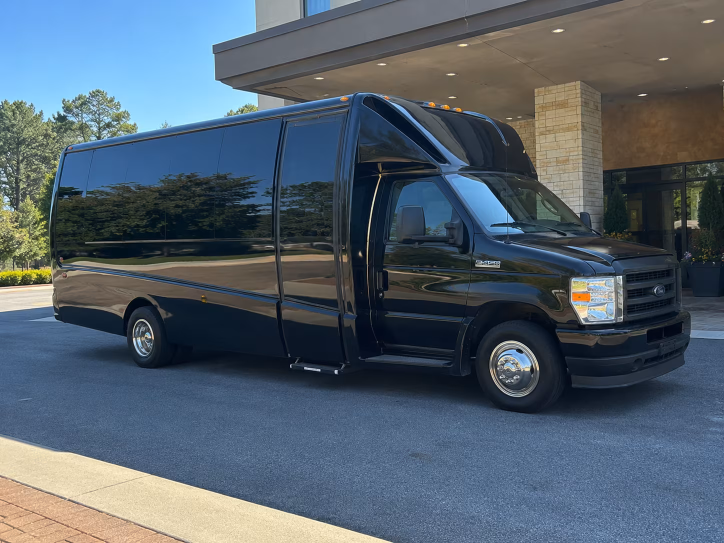 pearland military base transfer and troop movement buses